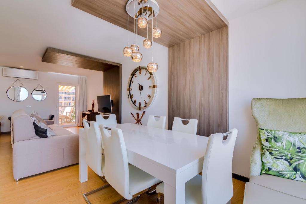 Posezení v ubytování Gold Suites - Luxurious apartment - Sea view