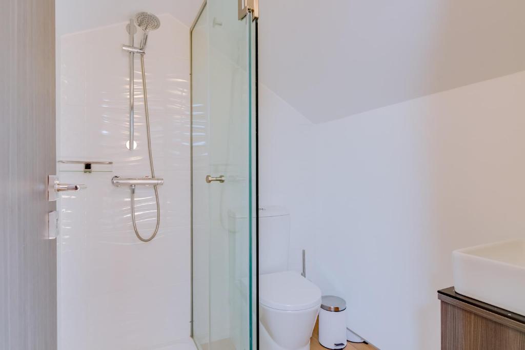 Koupelna v ubytování Gold Suites - Luxurious apartment - Sea view