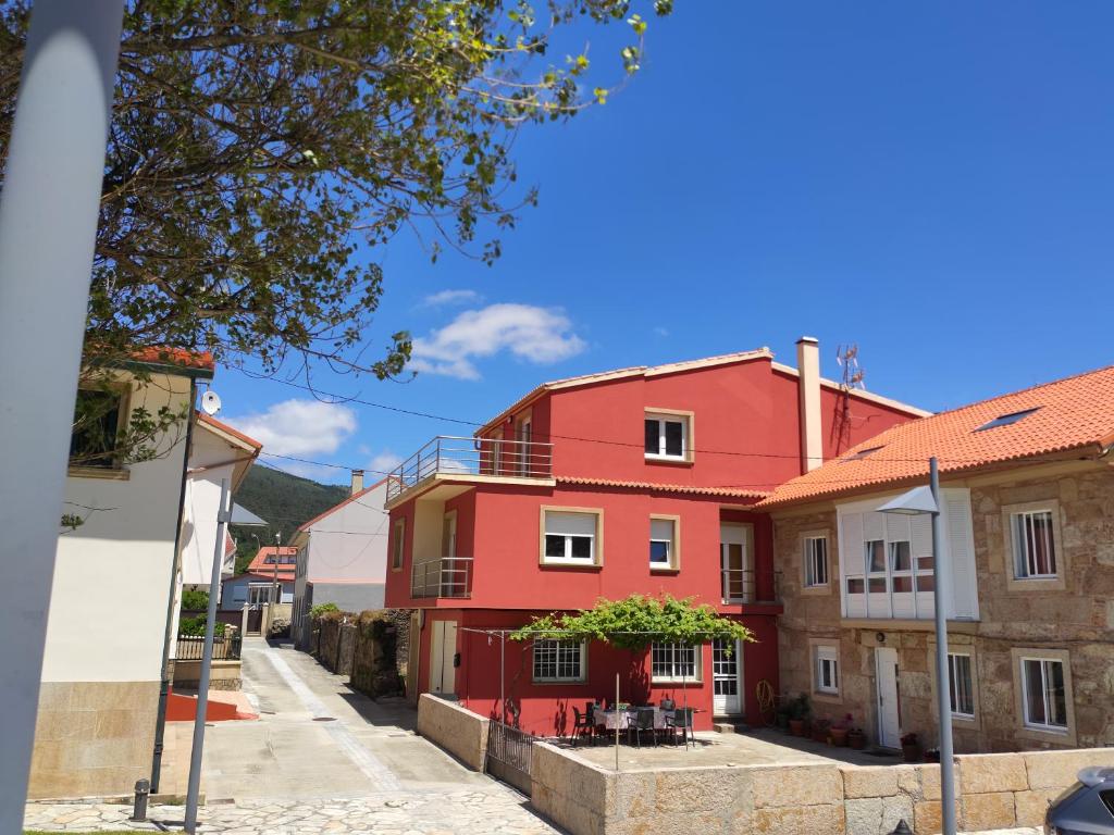 Budova, kde se apartmán nachází