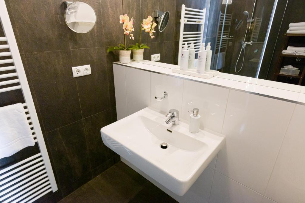 Kúpeľňa v ubytovaní Rafael Kaiser Premium Apartments - Contactless 24h Check-In