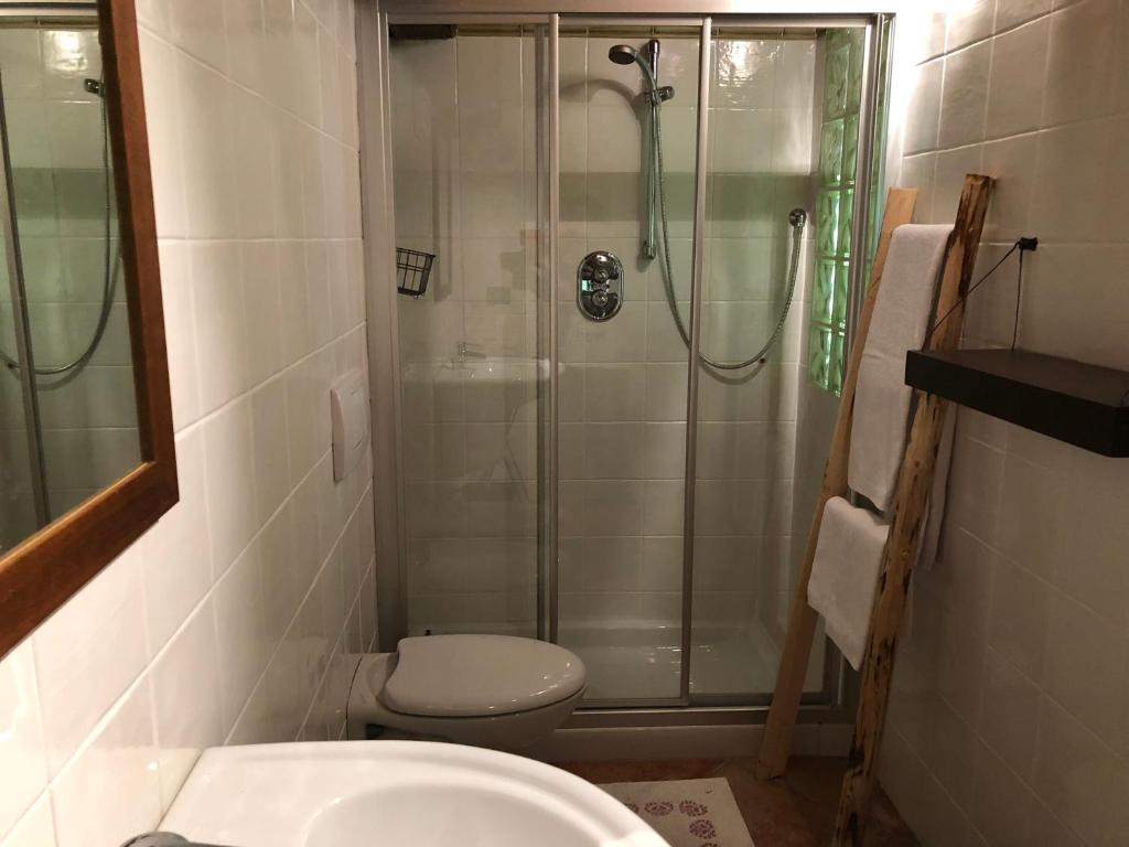 Kúpeľňa v ubytovaní B&B Maso Zont Antico Maso