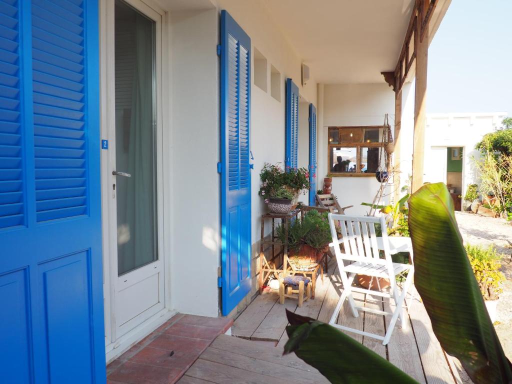 Balkón nebo terasa v ubytování Hôtel Lido Beach