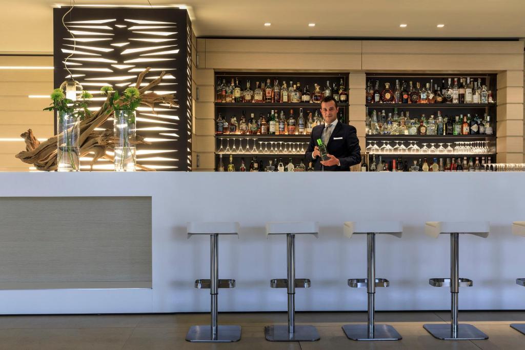 Lounge alebo bar v ubytovaní Almar Jesolo Resort & Spa