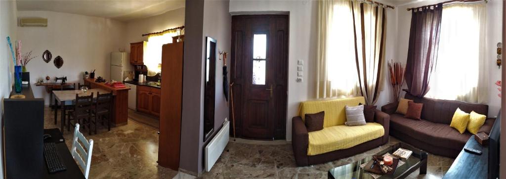 Część wypoczynkowa w obiekcie Green House Nafplio