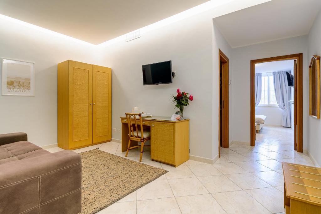 TV a/nebo společenská místnost v ubytování Hotel Mandetta - Adults Only