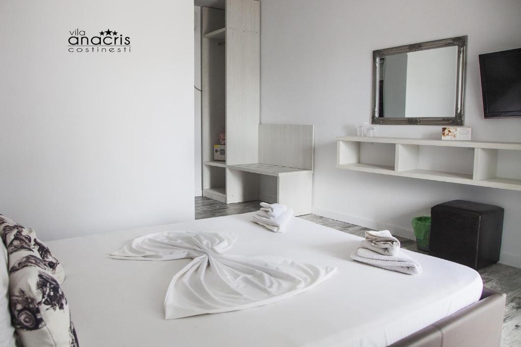 Postel nebo postele na pokoji v ubytování Anacris Guesthouse