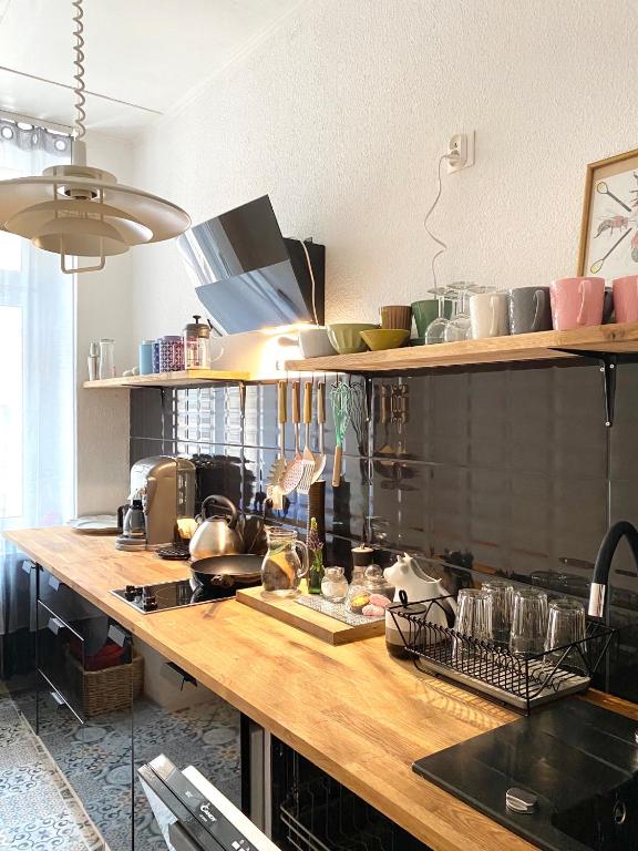 Kuchyňa alebo kuchynka v ubytovaní Apartament Hygge Monte Cassino 4