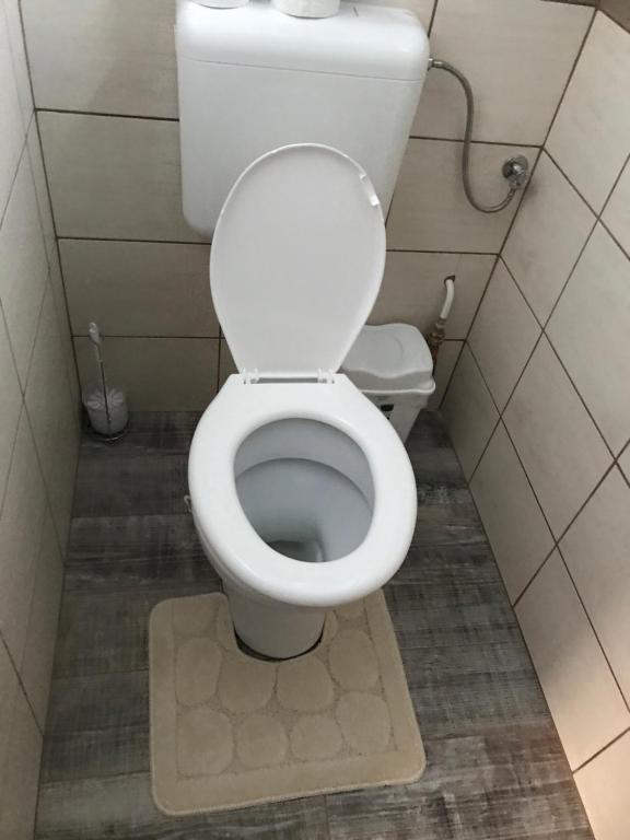 Koupelna v ubytování Nyugalom Pihenő