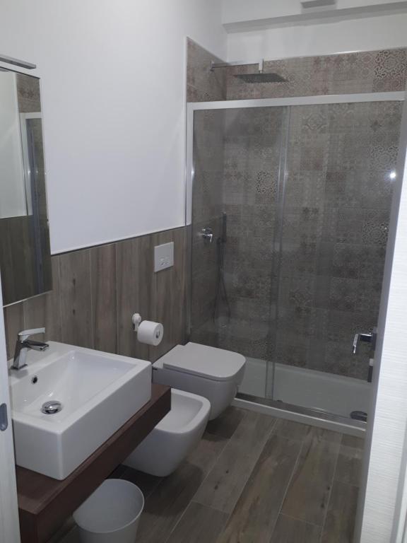 Koupelna v ubytování B&B Battisti59