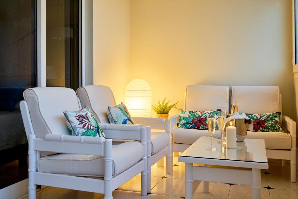 Posedenie v ubytovaní Apartamento Málaga City Center