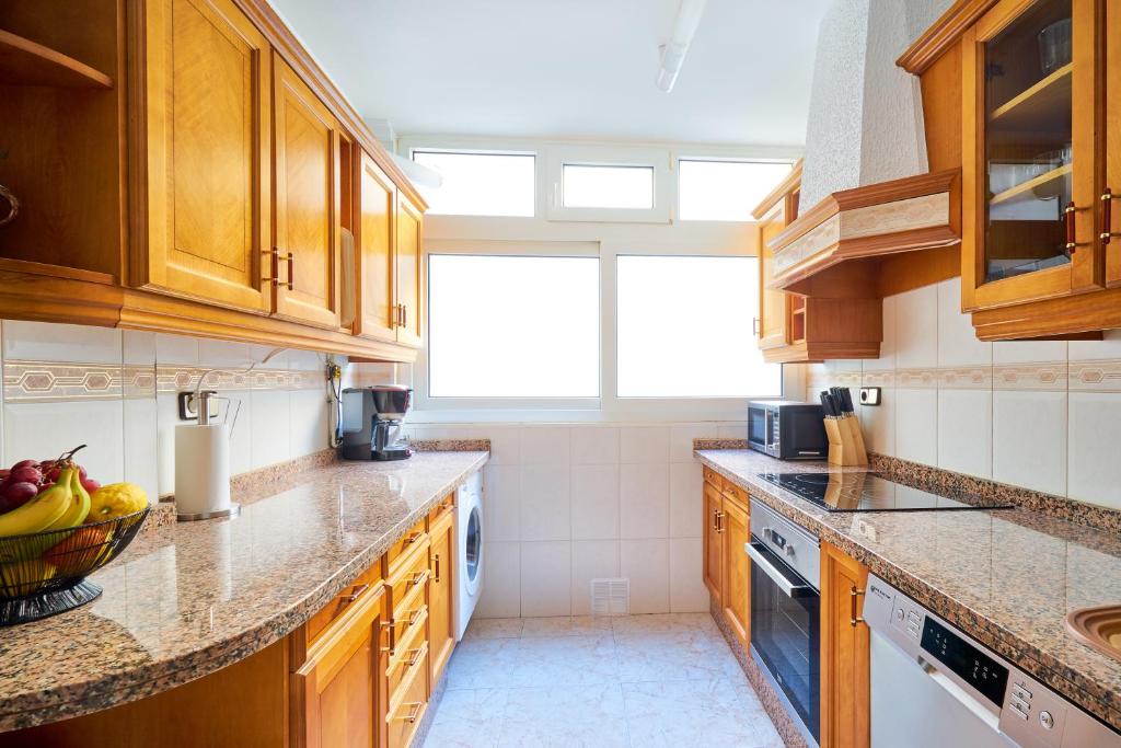 Kuchyňa alebo kuchynka v ubytovaní Apartamento Málaga City Center