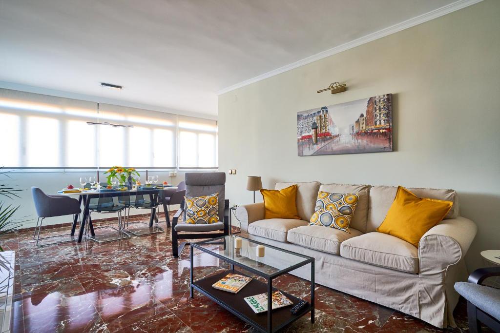 Posedenie v ubytovaní Apartamento Málaga City Center