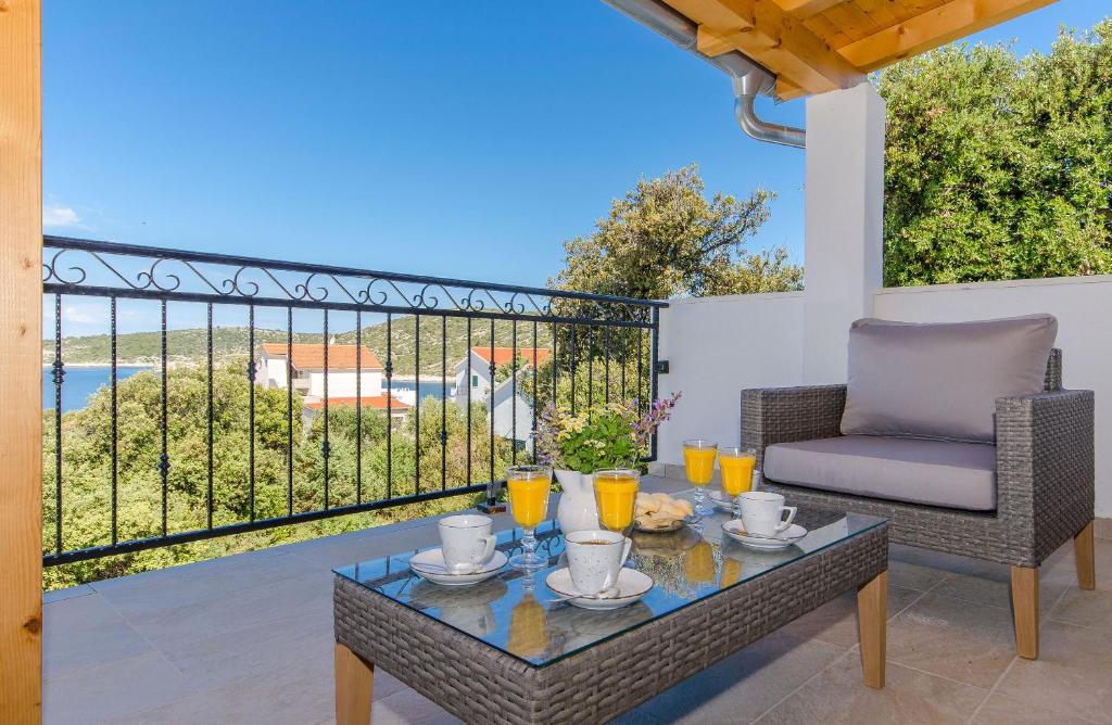 Balkon lub taras w obiekcie Villa Dupla Kanica