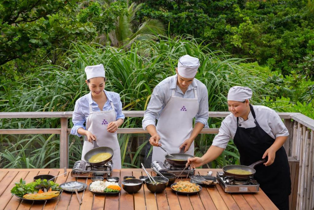 Gäste, die in der Unterkunft Six Senses Con Dao - Turtle Island Paradise übernachten