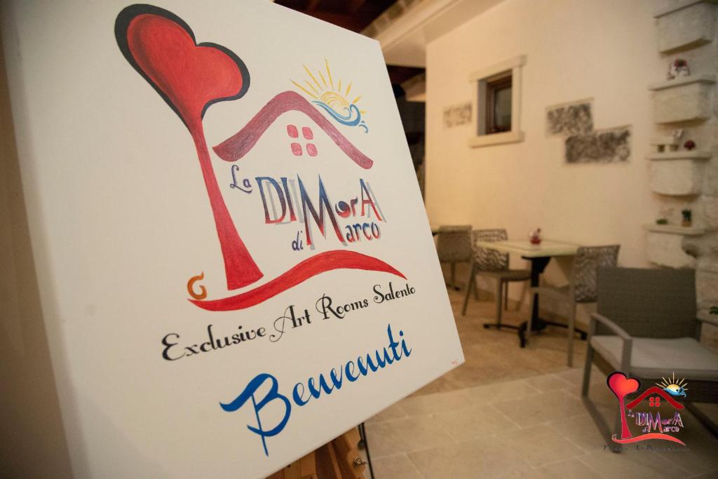 A seating area at La DIMorA di Marco - Exclusive Art Rooms Salento