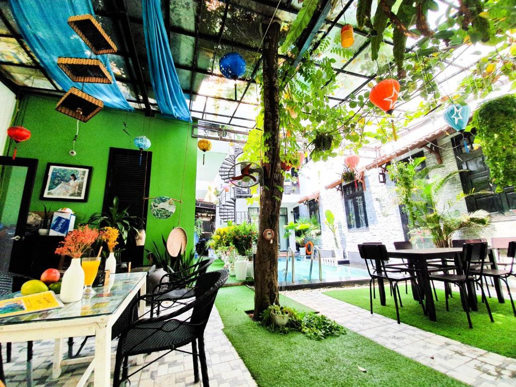 Zahrada ubytování Anh Family Homestay