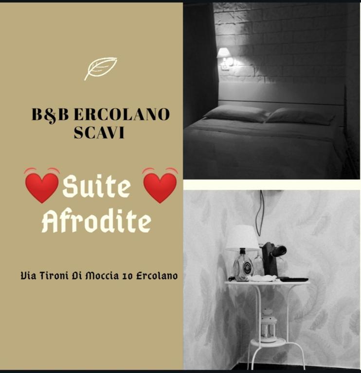 A bed or beds in a room at b&b ERCOLANO Scavi
