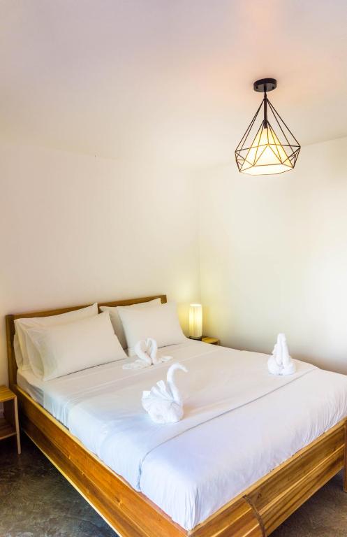 Postel nebo postele na pokoji v ubytování Focus Rooms