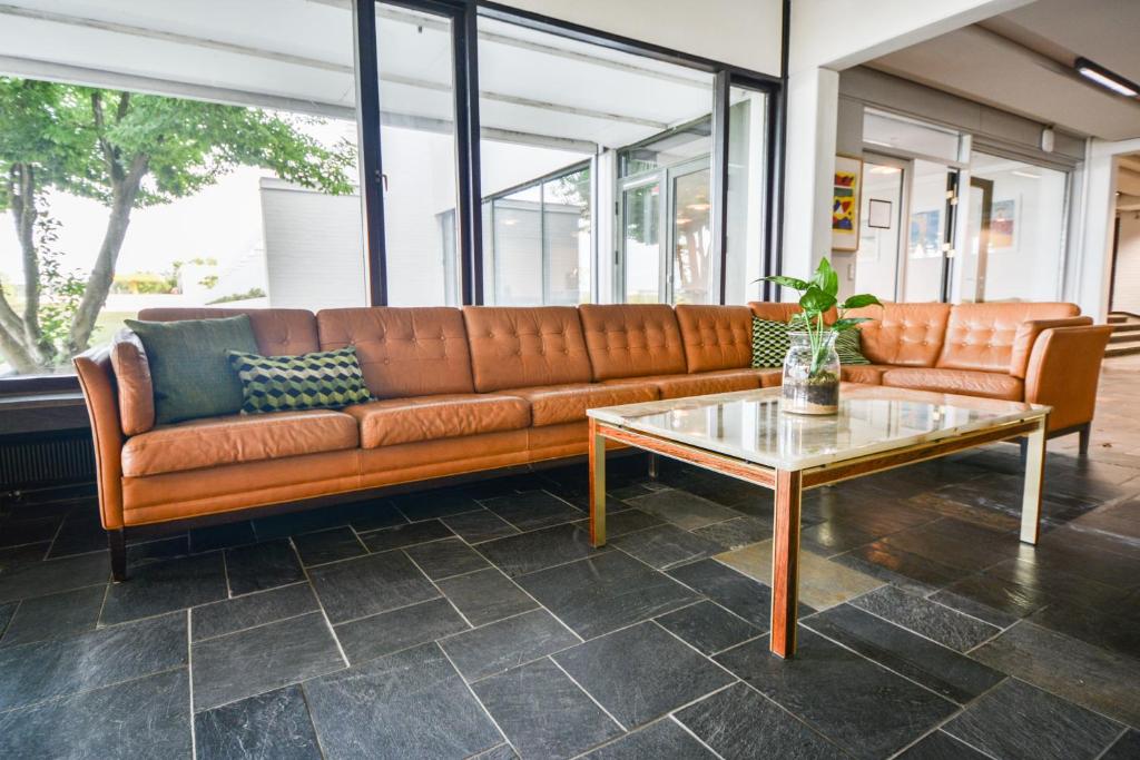 Posezení v ubytování Hotel Østersø