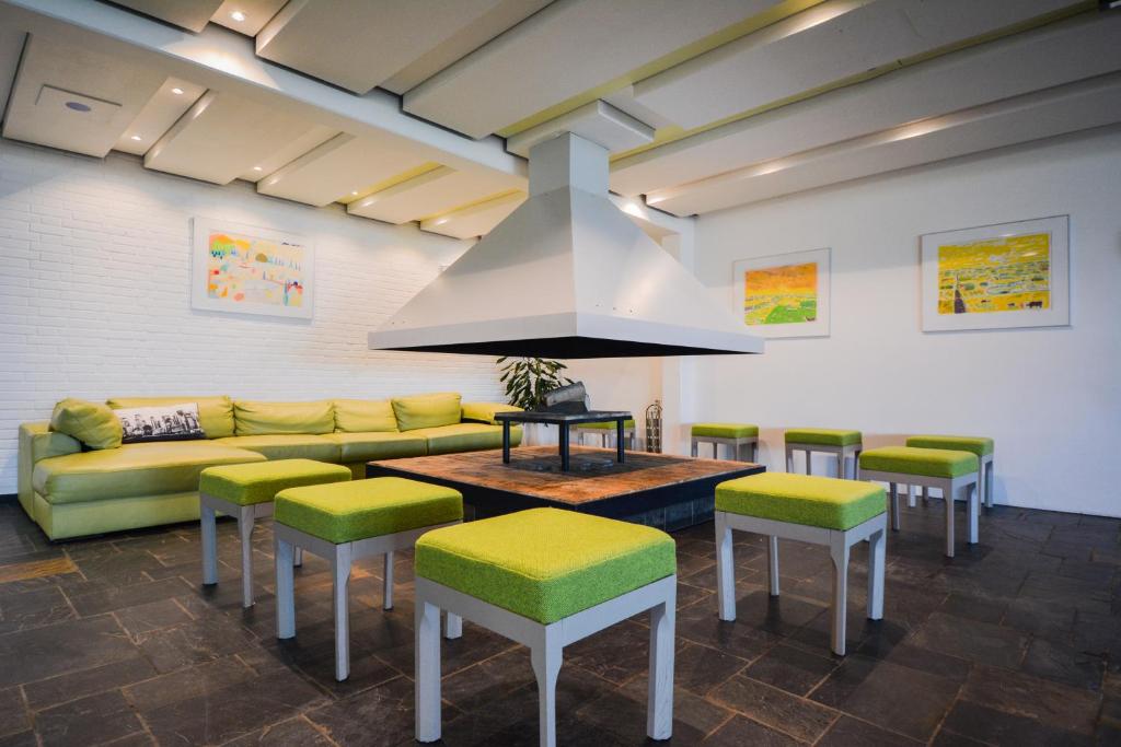 Posezení v ubytování Hotel Østersø