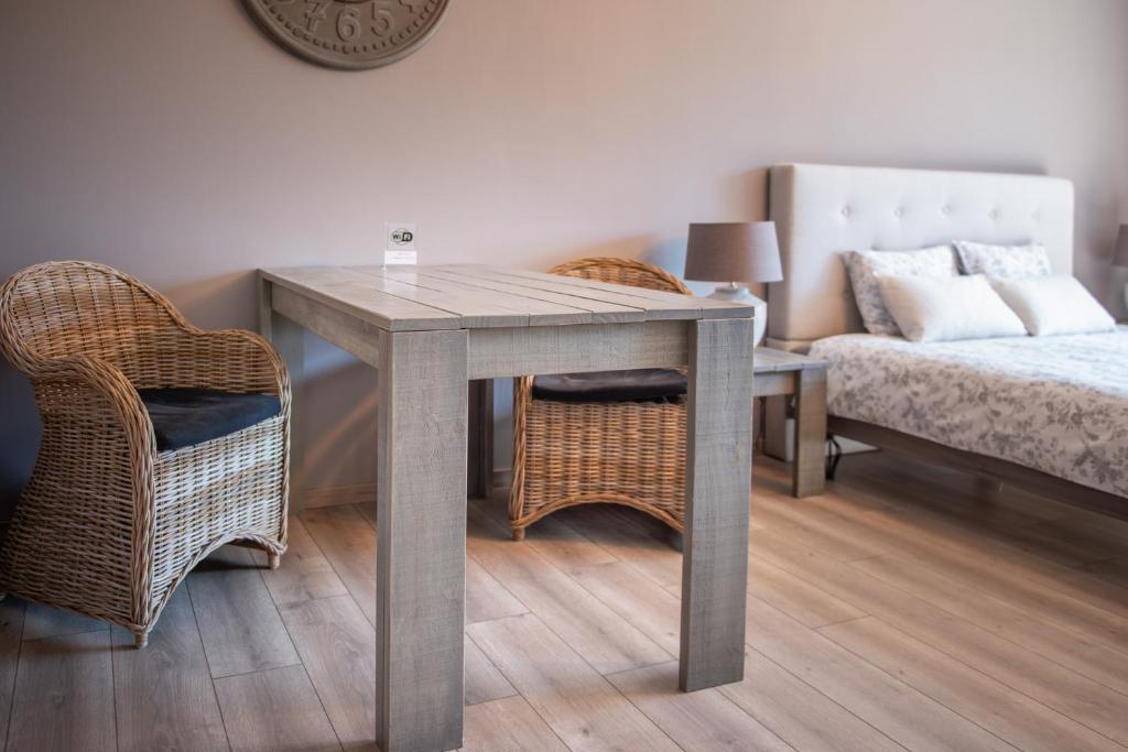 Postel nebo postele na pokoji v ubytování B&B Fragaria