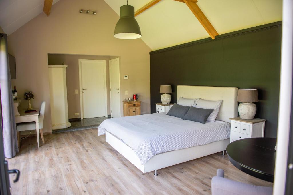 Postel nebo postele na pokoji v ubytování B&B Fragaria