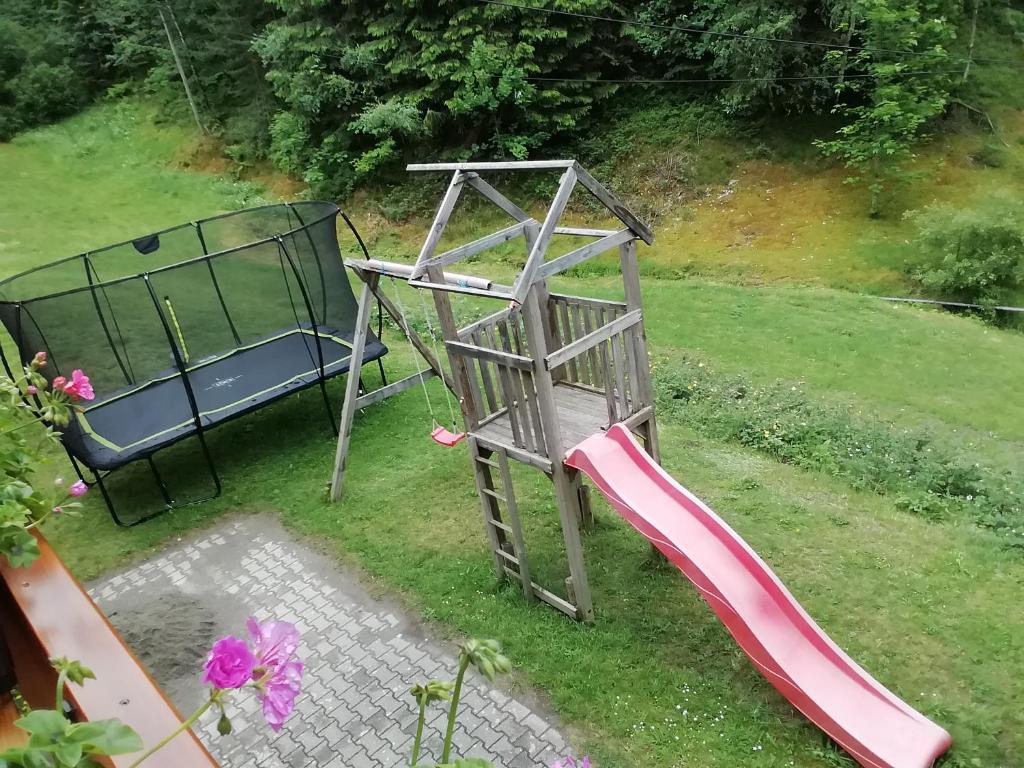 Herní místnost nebo prostor pro děti v ubytování Ferienwohungen im Kuchersbach