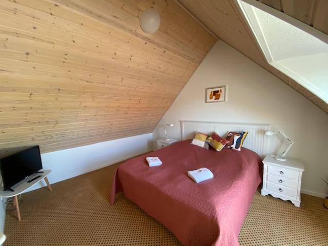 Postel nebo postele na pokoji v ubytování Skagen Motel