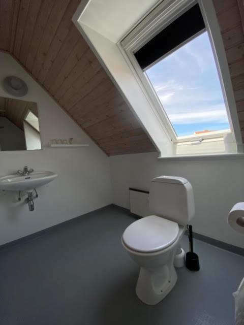 Koupelna v ubytování Skagen Motel