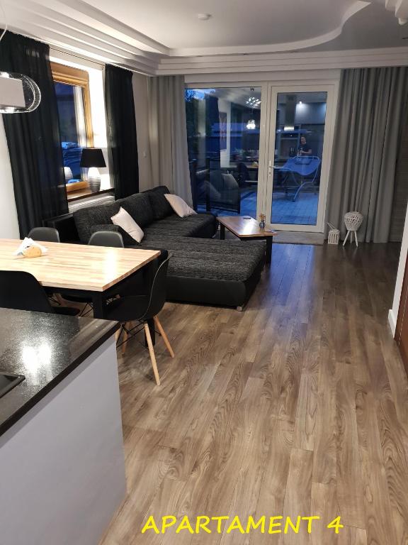 Część wypoczynkowa w obiekcie Apartamenty Amalia