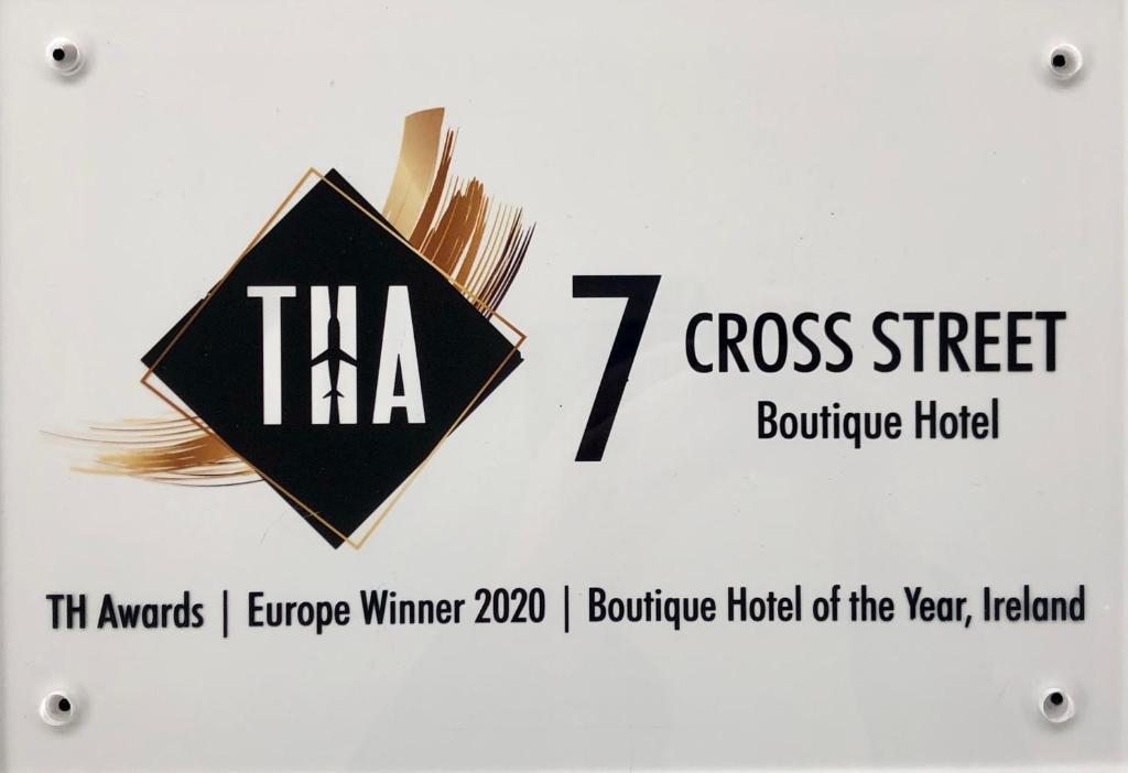 Certifikát, hodnocení, plakát nebo jiný dokument vystavený v ubytování 7 Boutique Hotel