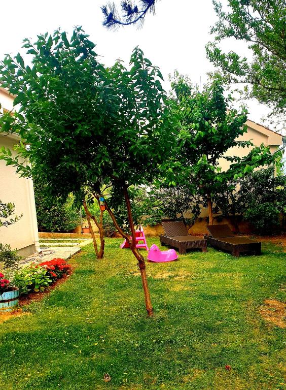 Zahrada ubytování Apartments Kraljić I
