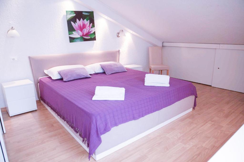 Postel nebo postele na pokoji v ubytování House Bilic