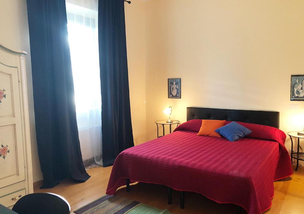 Posteľ alebo postele v izbe v ubytovaní Podere Campo del Piano