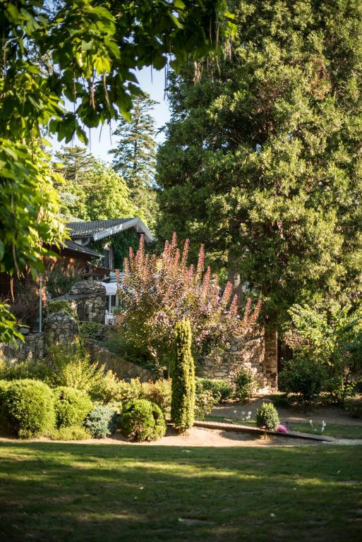 Jardin de l'établissement Domaine La Gentilhommière