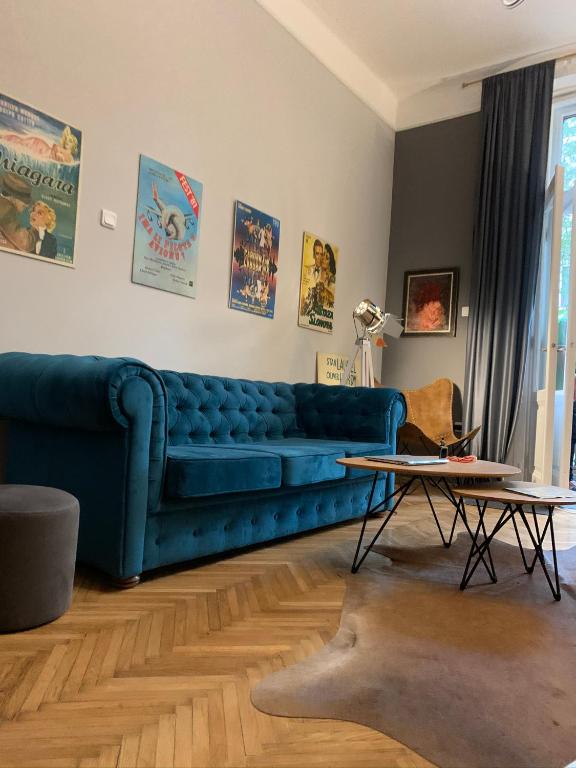 Predel za sedenje v nastanitvi Hostel Sova
