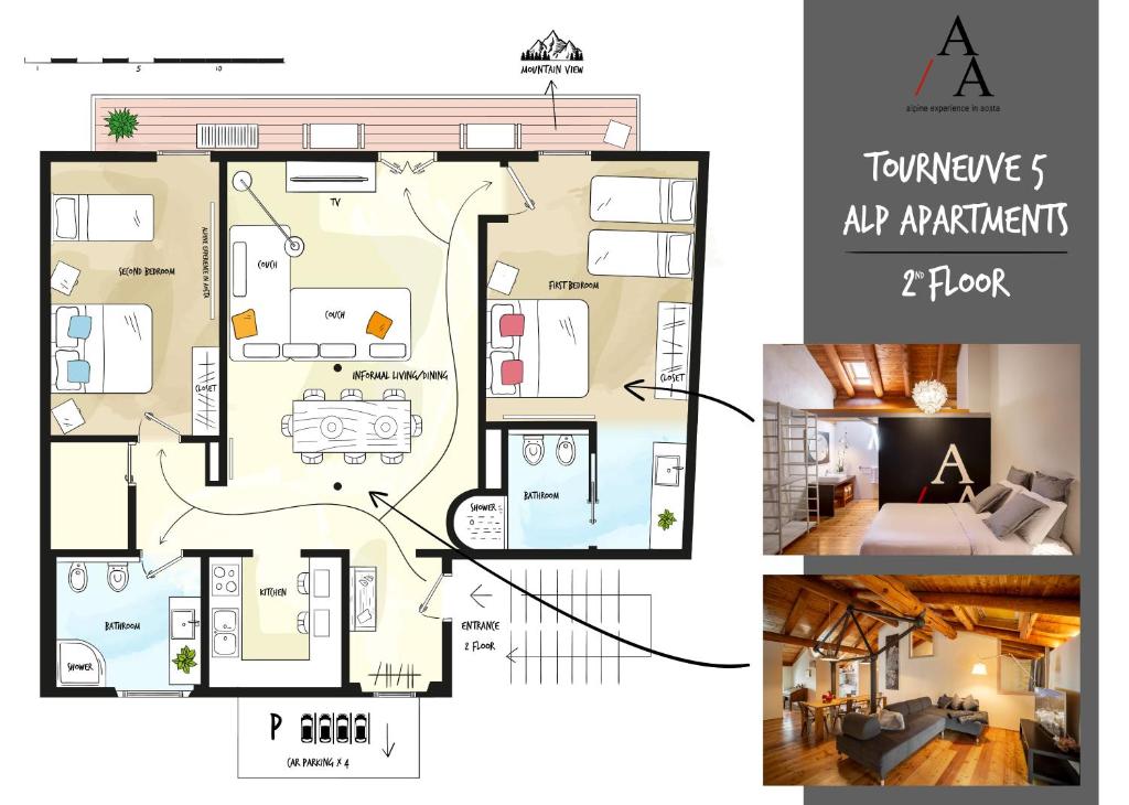 Alp Apartments SKI & BIKE - Tourneuve5 - 1