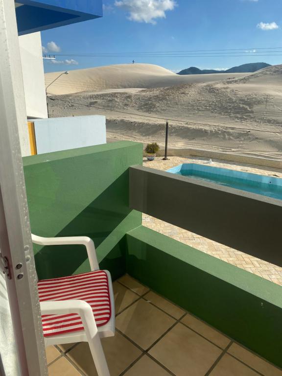 Via Praia Apart Hotel - Квартира с видом на бассейн
