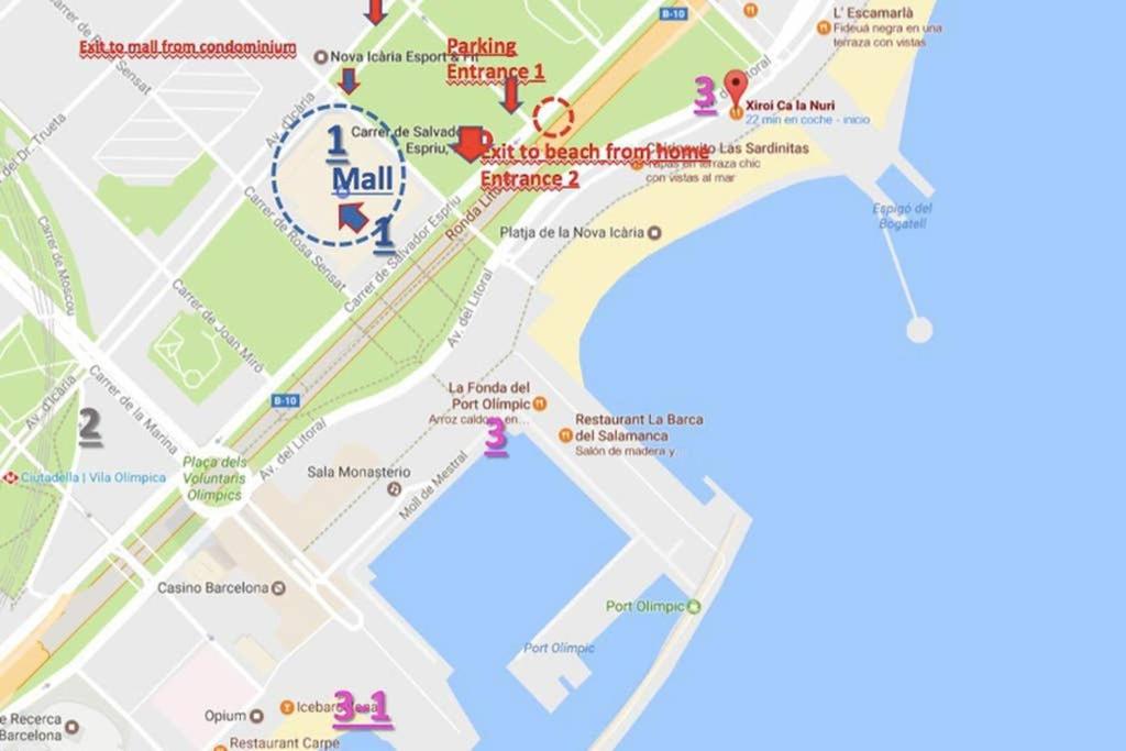 Kép Sea views & city skyline szállásáról Barcelonában a galériában