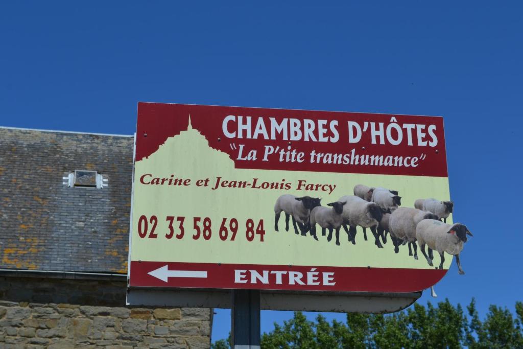Certifikát, hodnocení, plakát nebo jiný dokument vystavený v ubytování Chambres d'Hôtes Farcy "La P'tite Transhumance"