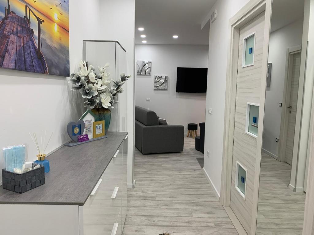 Telewizja i/lub zestaw kina domowego w obiekcie CEJM Apartments Merano