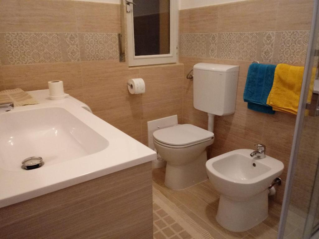 Kúpeľňa v ubytovaní casa RosAlina