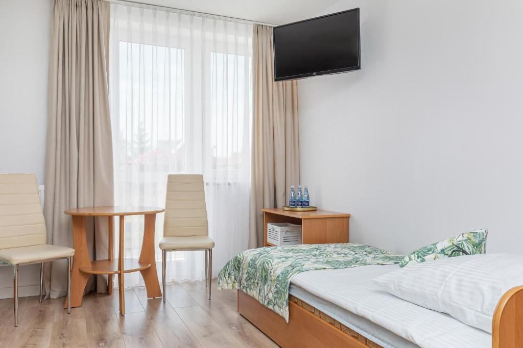 TV a/nebo společenská místnost v ubytování Paula