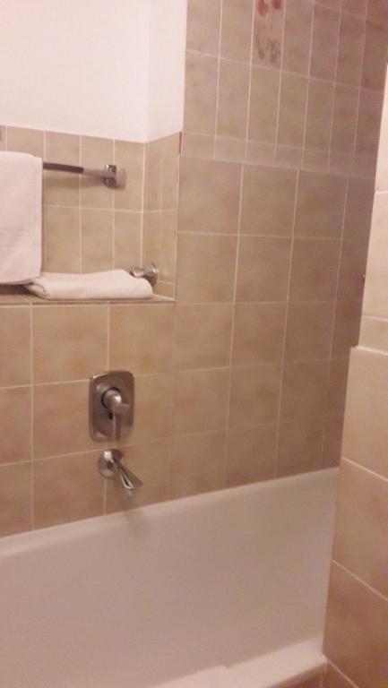 Koupelna v ubytování Hotel Feiler