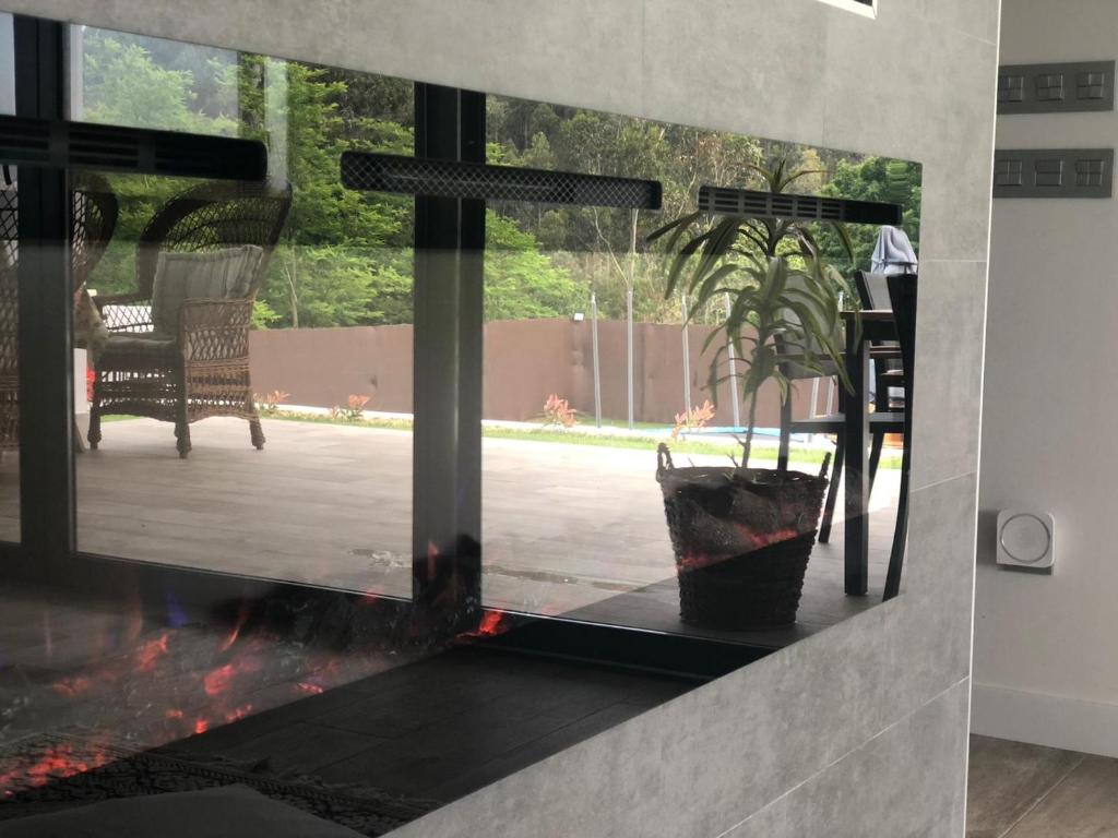 Patio nebo venkovní prostory v ubytování Villa Luna