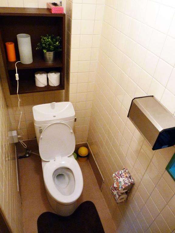 Koupelna v ubytování DEER Hostel OSAKA NAMBA