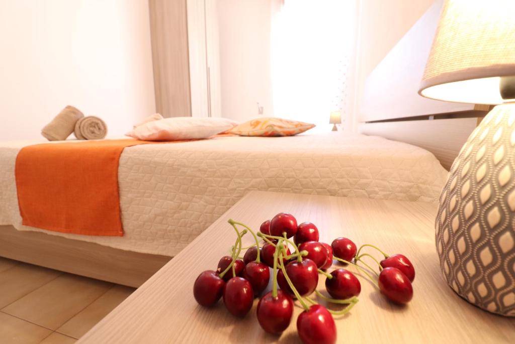 Posteľ alebo postele v izbe v ubytovaní In Good Location And With Balcony - Casa Vacanze Nicole In Salento