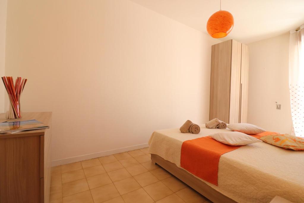 Posteľ alebo postele v izbe v ubytovaní In Good Location And With Balcony - Casa Vacanze Nicole In Salento