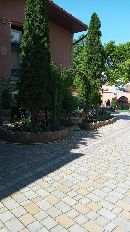 Zahrada ubytování Guest House Zhanna