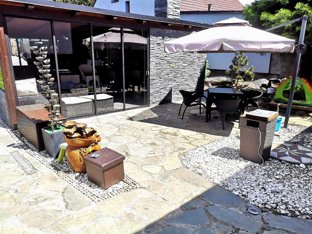 Patio nebo venkovní prostory v ubytování Aspen